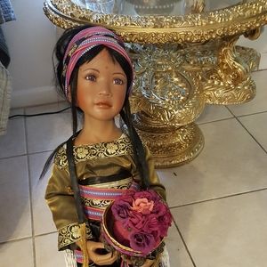 Maharaja L.E porcelain artist doll